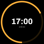 The TIMER face: a single draining ring